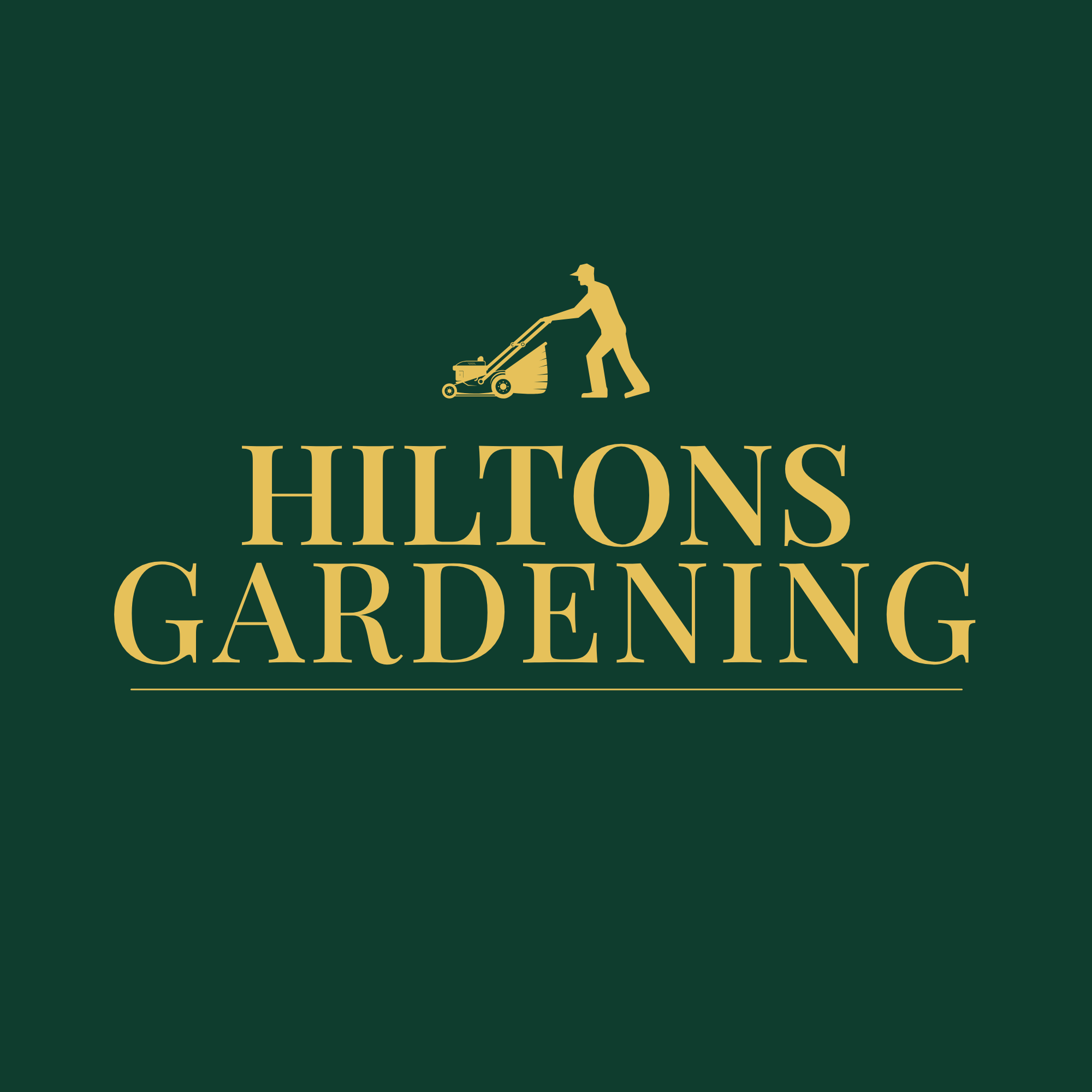 Hiltons Gardening logo